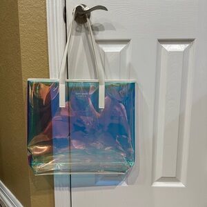 Kate Spade Extra Large Holographic Tote Bag